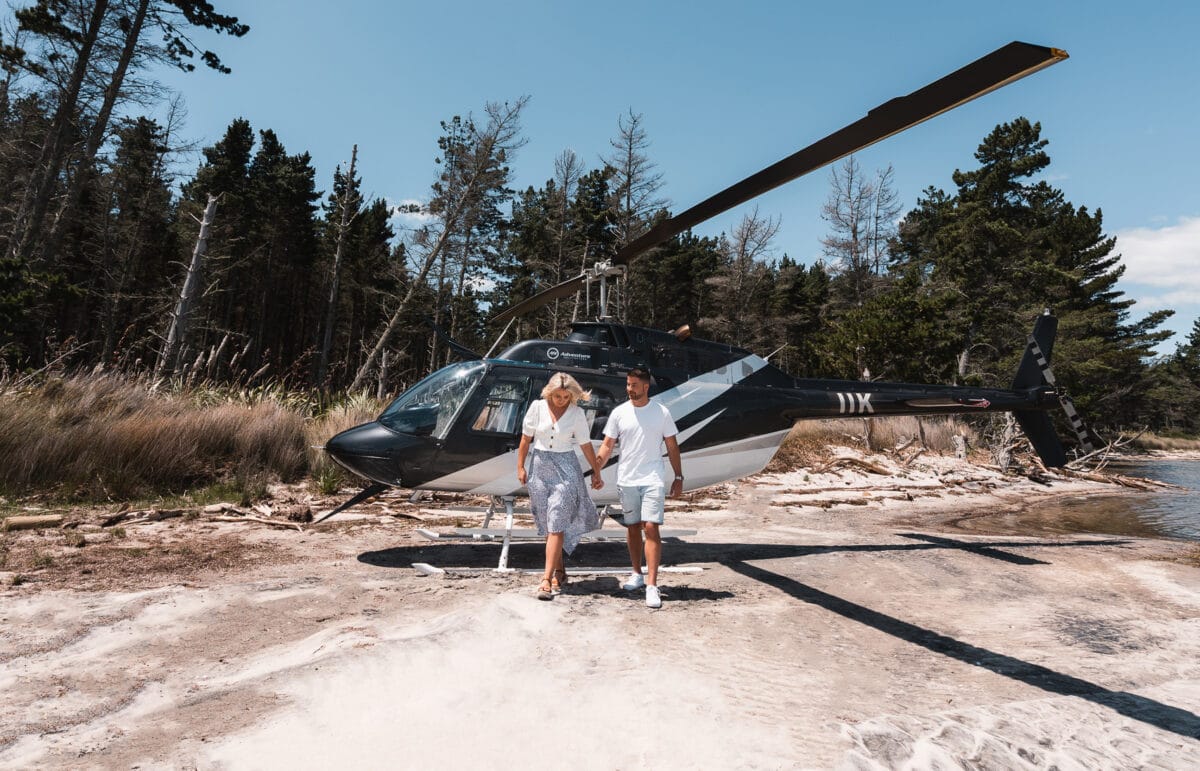 Adventure Helicopters Tauranga - couples